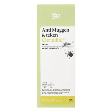 Etos Anti Muggen & Teken Spray 60 ML