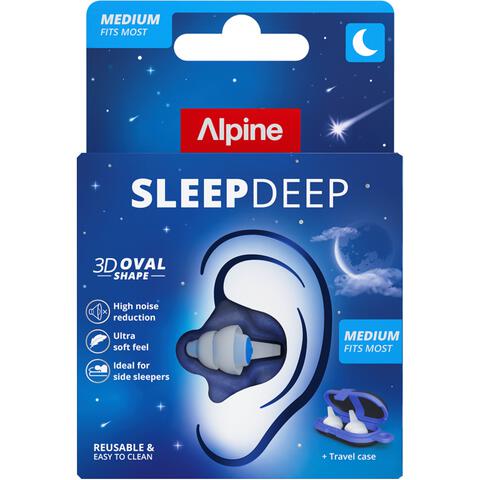 Alpine Sleepdeep Oordoppen Multisize S/M/L  3 paar&nbsp;