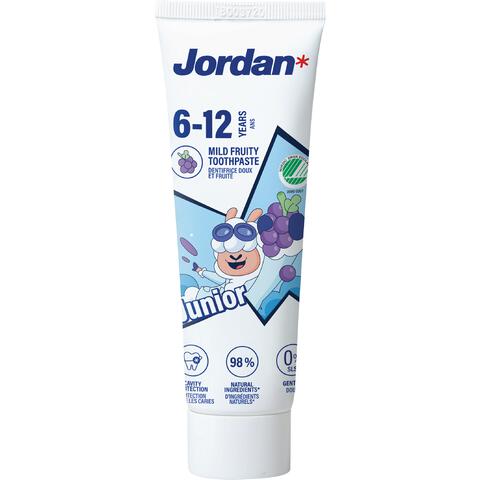 Jordan Junior 6-12 Jaar Tandpasta 75 ML