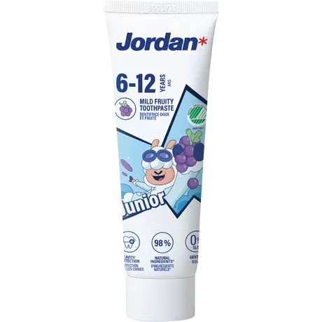 Jordan Junior 6-12 Jaar Tandpasta 75 ML