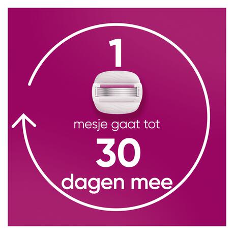 Gillette Venus ComfortGlide Sugarberry Navulmesjes 3 Stuks