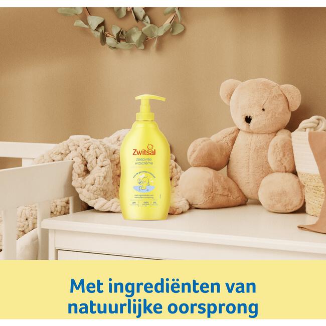 Zwitsal Baby Zeepvrije Wascreme 400 ML