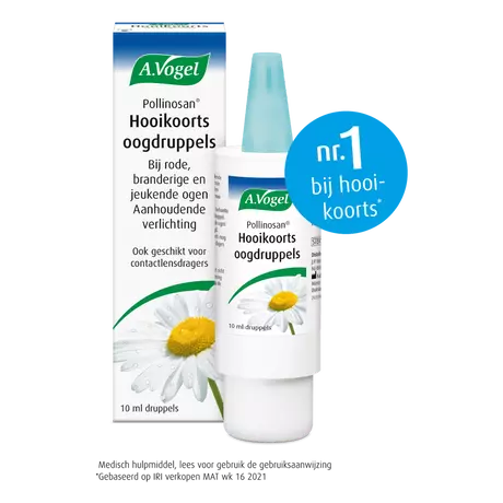 A.Vogel Pollinosan Hooikoorts Oogdruppels bij Jeukende Ogen Druppels 10 ML