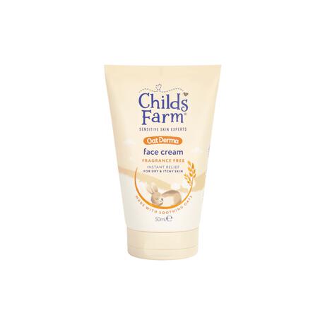 Childs Farm OatDerma Face Cream Fragrance Free 50ml