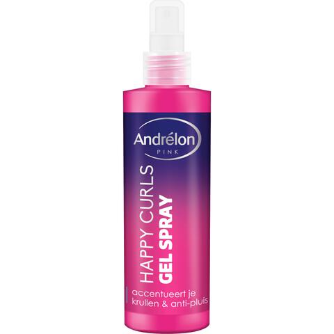 Andrélon Pink Happy Curls Gelspray 200 ML