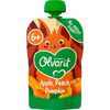 Olvarit Knijpfruit Appel Perzik Pompoen 6+ Maanden 100 gram