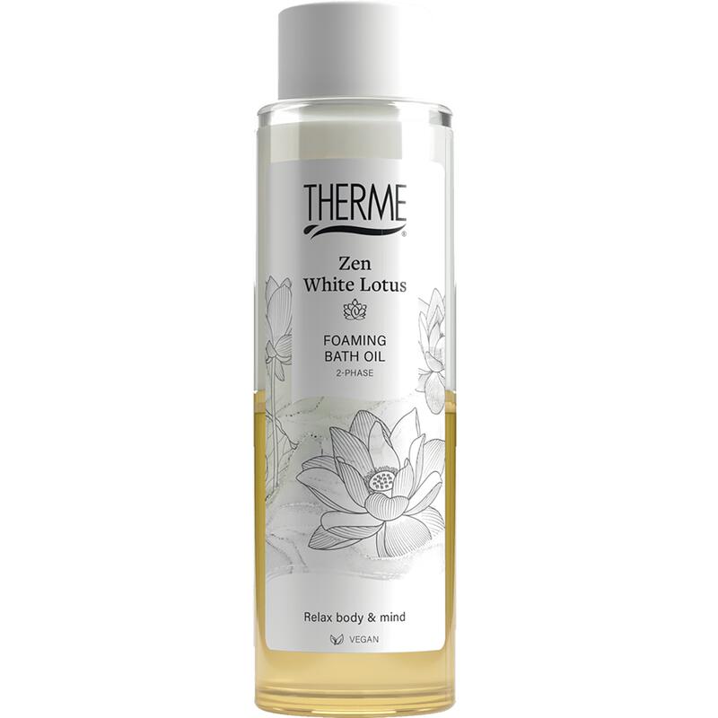 Therme Zen White Lotus Foaming Badolie 400 ML
