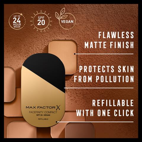 Max Factor Facefinity Reusable Compact powder 001 Porcelain