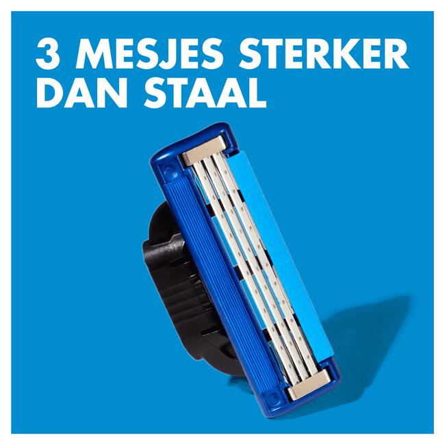 Gillette Mach3 Turbo Navulmesjes 16 stuks