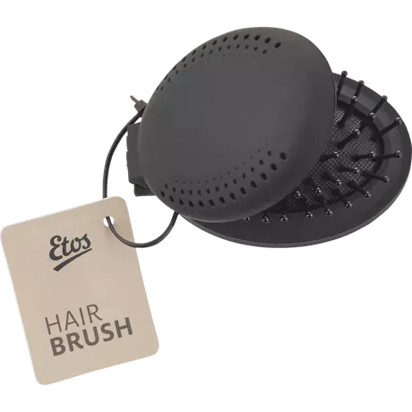 Etos Foldable Hair Brush Ovaal Zwart