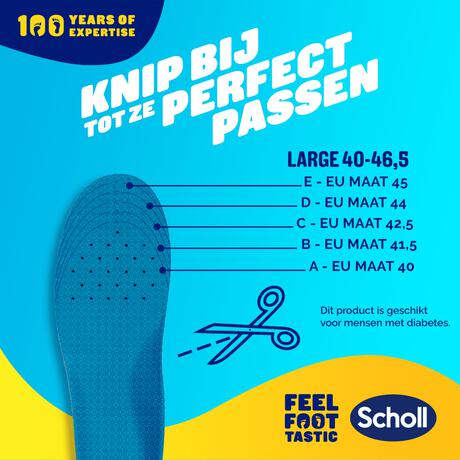 Scholl GelActiv Insoles Casual L