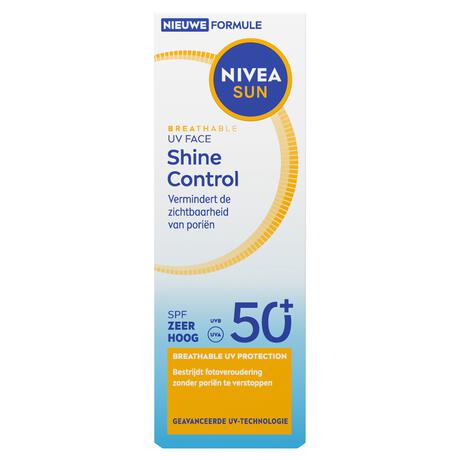 NIVEA SUN UV Face Shine Control Zonnebrand SPF50 40 ML