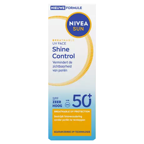NIVEA SUN UV Face Shine Control Zonnebrand SPF50 40 ML