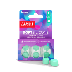 Alpine Silicone Oordoppen Voor Slapen en Zwemmen 3 paar