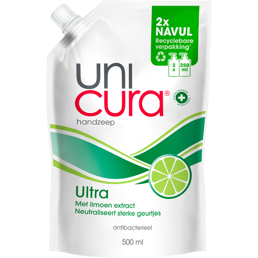 Unicura Ultra Navulverpakking Zeep 500 ML