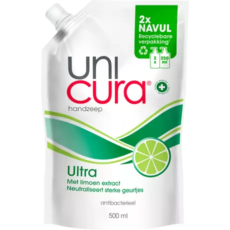 Unicura Ultra Navulverpakking Zeep 500 ML&nbsp;