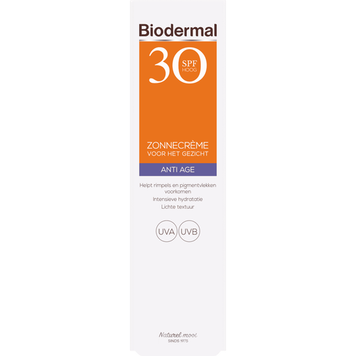 Biodermal Anti Age Zonnecrème voor het gezicht SPF30 40 ML