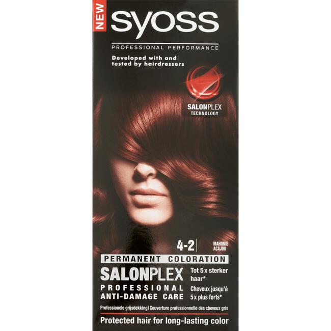 Syoss 4-2 Mahogany Red Haarverf