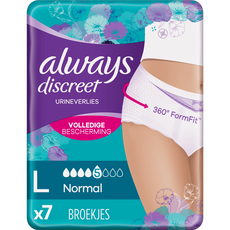Always Discreet Urineverlies Broekjes Normal M 12 Stuks