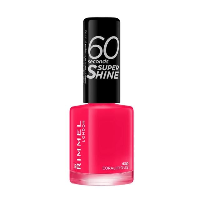 jongen geweer Vijftig Rimmel London 60 Seconds Super Shine Nagellak 430 Coralicious 8 GR | Etos