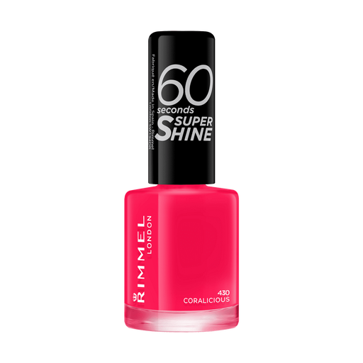 Rimmel London 60 Seconds SuperShine Nagellak 430 Coralicious 8 ML