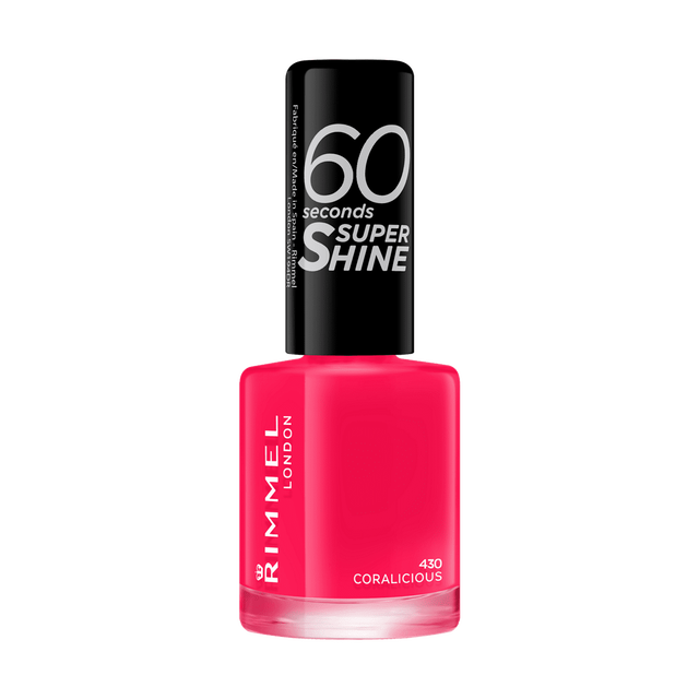 Rimmel London 60 Seconds Super Shine Nagellak 430 Coralicious