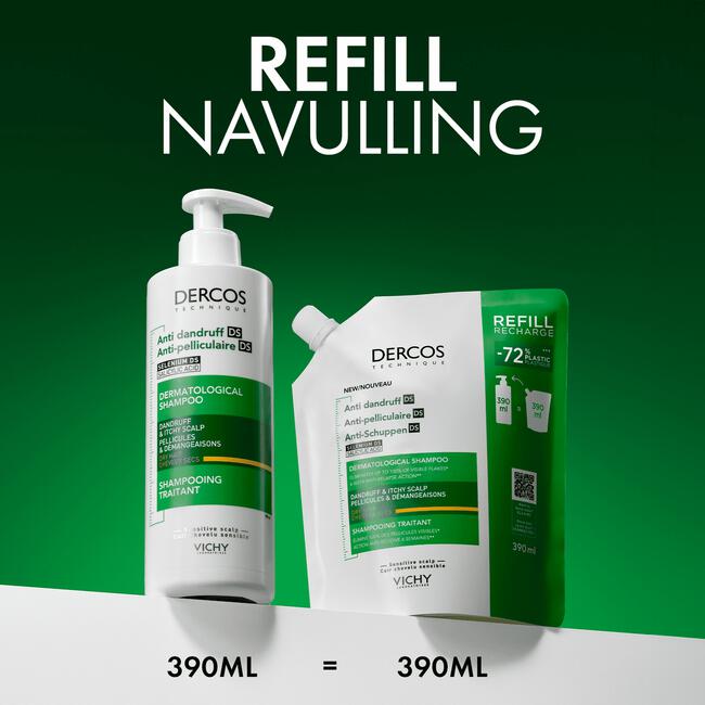 Vichy Dercos Anti-Roos DS Shampoo DH Navulling 390 ML