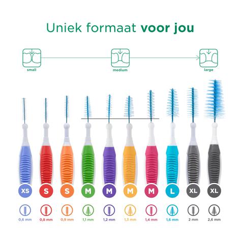 GUM Trav-Ler Blauw 1,6 MM