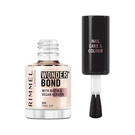 Rimmel London Wonder'Bond Care+Color Nagellak - Creme - 002 Tank Top