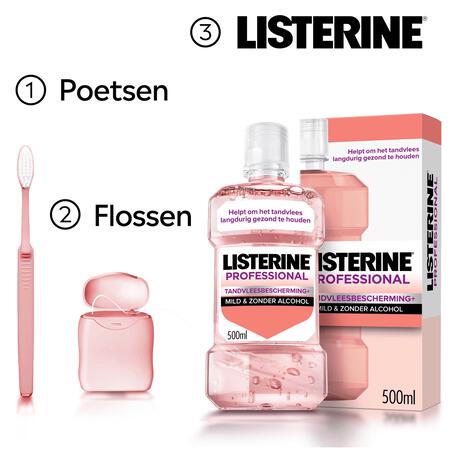 Listerine professional gum protection+500ml