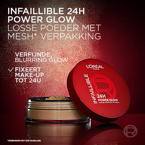 L'Oréal Paris Infaillible 24H Power Glow Loose Powder Medium