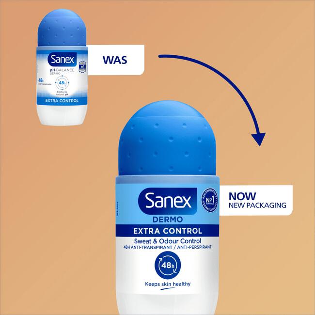 Sanex Dermo Extra Control Deodorant Roller 50 ML
