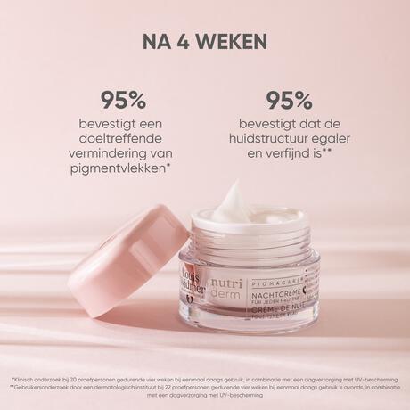 Louis Widmer nutriderm Pigmacare Nachtcrème Zonder Parfum 50 ML