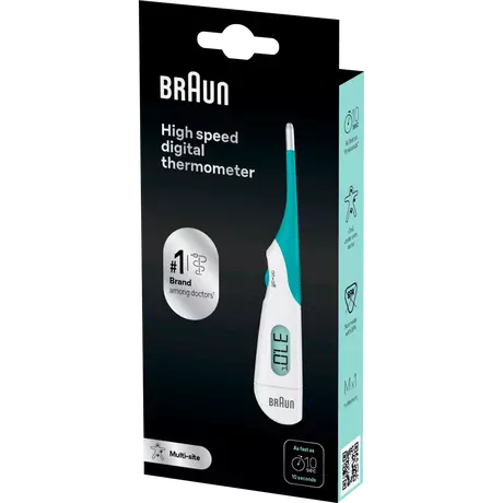 Braun Digitale Thermometer High Speed PRT1000