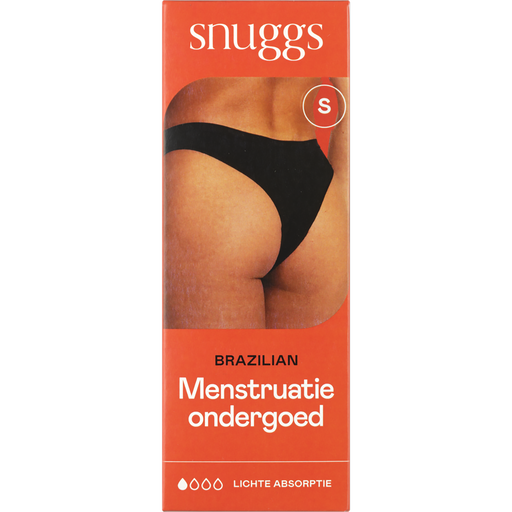 Snuggs Brazilian Light Menstruatie Ondergoed Maat S