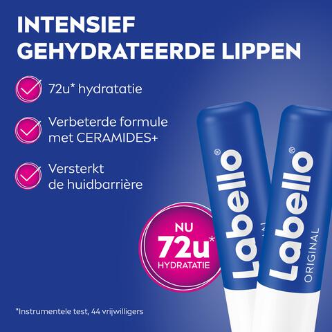 Labello Original 24u Hydratatie Lippenbalsem Duopack