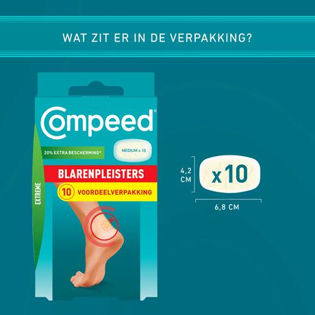 Compeed Blarenpleister Extreem 10 stuks