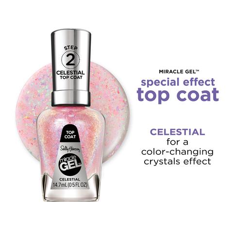 Sally Hansen Miracle Gel Top Coat - Roze - 110 Celestial