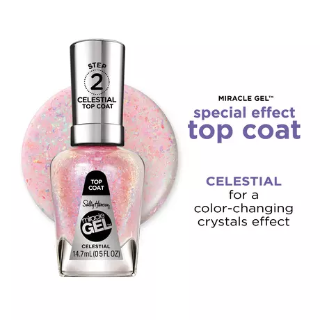 Sally Hansen Miracle Gel Top Coat Roze 110 Celestial