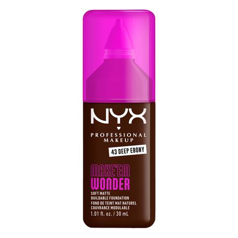NYX Professional Makeup Make 'EM Wonder Foundation 43 Deep Ebony