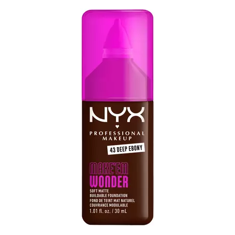 NYX Professional Makeup Make 'EM Wonder Foundation 43 Deep Ebony