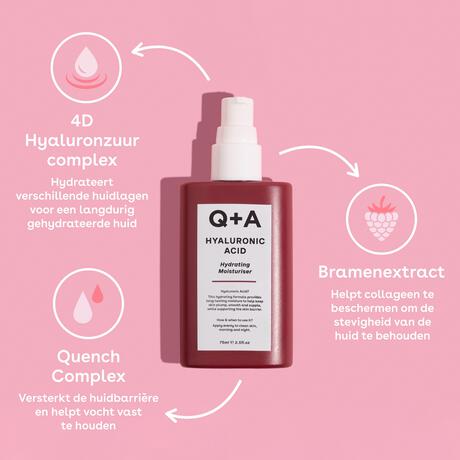 Q+A Hyaluronic Acid Daily Moisturiser 75 ML