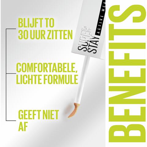 Maybelline New York SuperStay 30H Active Wear Concealer 05 Ivory 10 ML