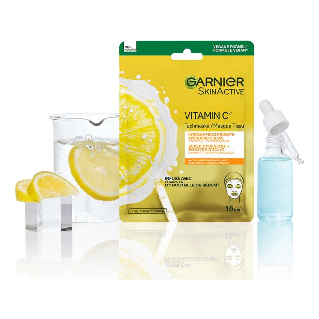Garnier SkinActive Sheet Masker Vitamine C* 1 Stuk