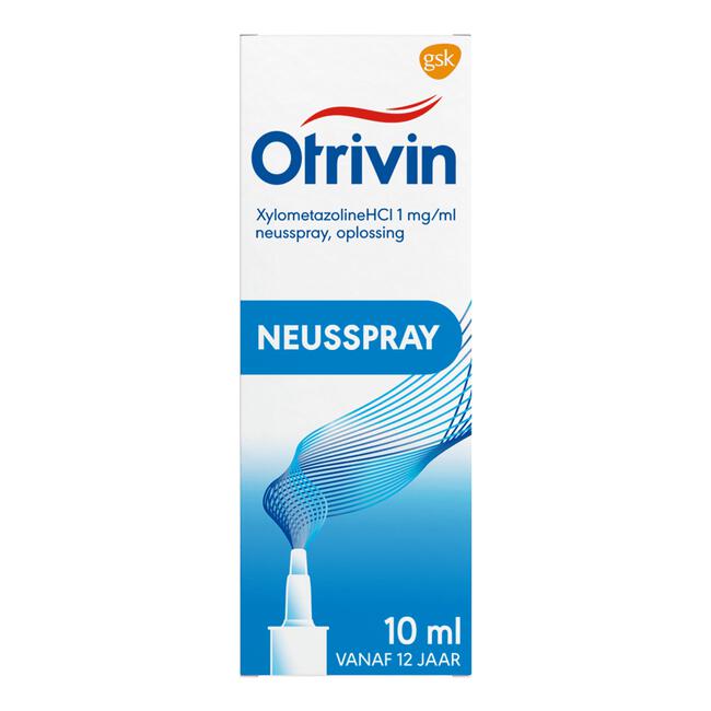Otrivin Xylometazoline HCI 1 mg/ml Neusspray bij een Verstopte Neus 10 ML