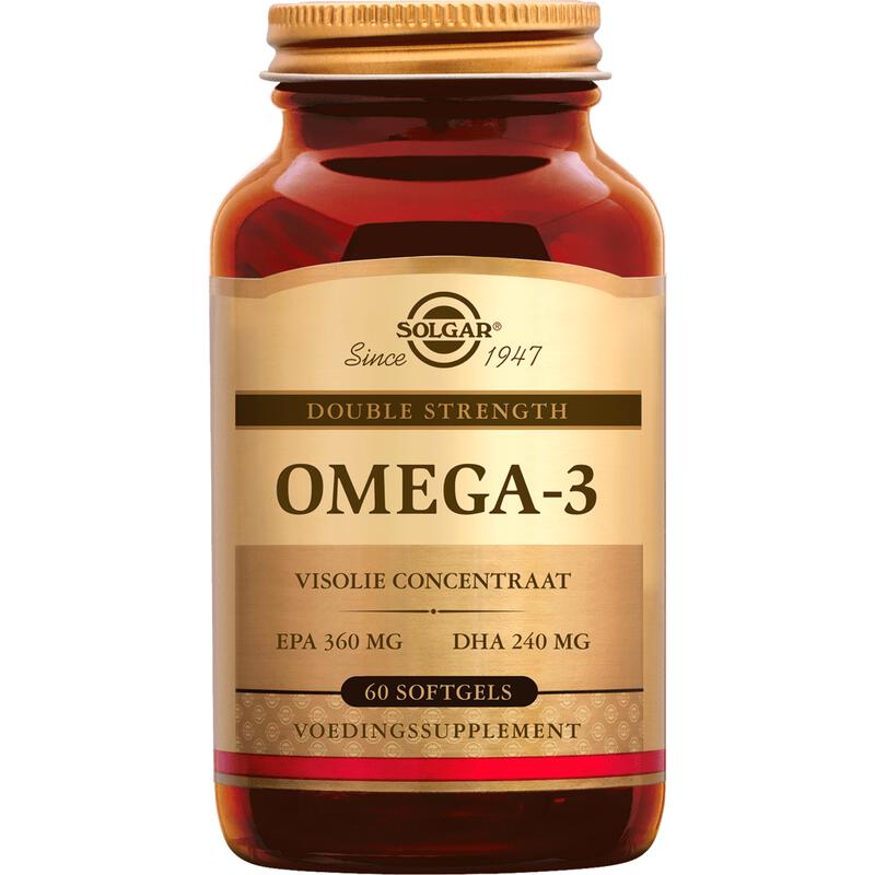 Solgar Omega-3 Double Strength Softgels 60 stuks