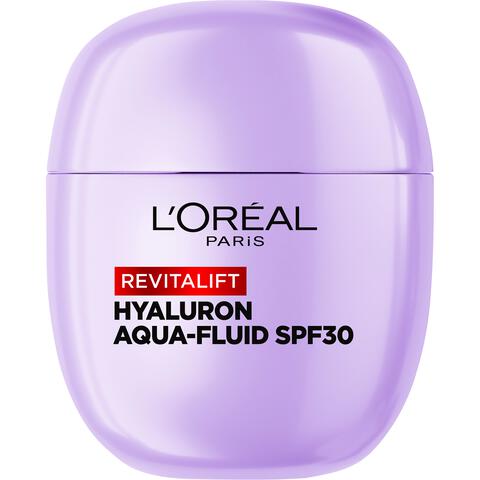 L'Oréal Paris Revitalift Filler Glass Skin Hyaluron Aqua-Fluid SPF30 40 ML