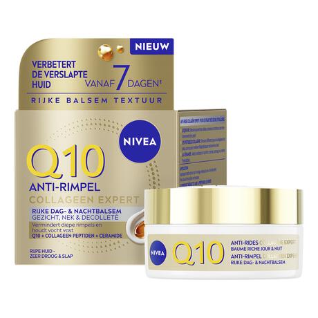 NIVEA Q10 Anti-Rimpel Collageen Expert Dag- en Nacht Repair Balm 50 ML