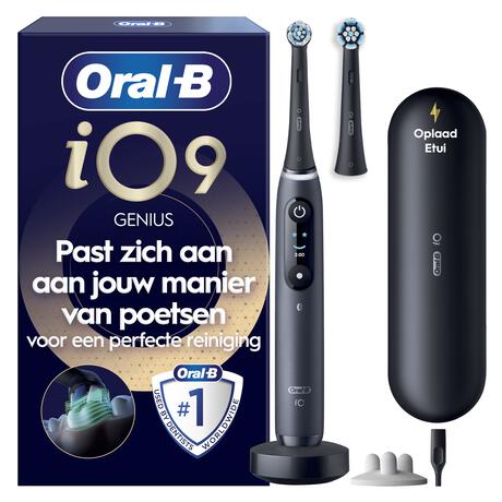 Oral-B iO 9S Zwart Elektrische Tandenborstel