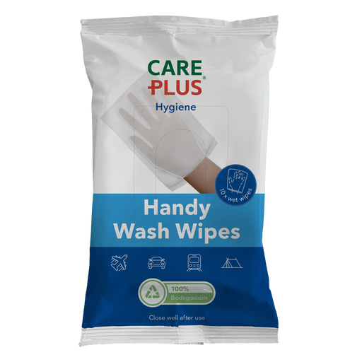Care Plus® Hygiëne Handy Wash Wipes 10 stuks